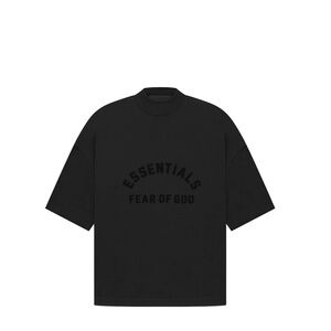 Fear Of God Essential Black Bonded Oversized Sz M